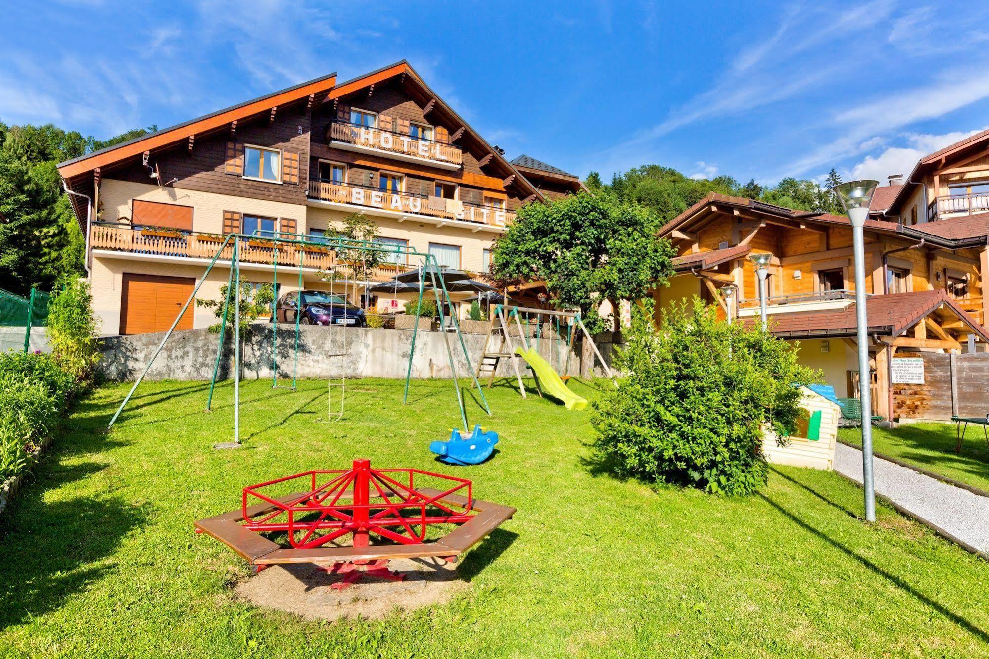 Logis Hotel & Spa Beau-Site Saint-Jean-de-Sixt Exterior foto