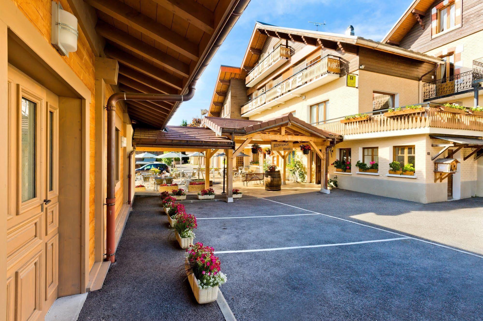 Logis Hotel & Spa Beau-Site Saint-Jean-de-Sixt Exterior foto